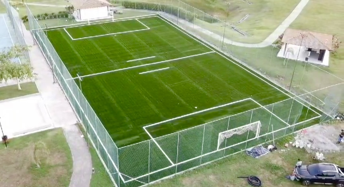 Campo society — vista aérea